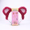 Fabricante Venta al por Mayor Auriculares Coloridos de Unicornio con Orejas de Oso para Niños, Lindos Auriculares de Felpa con Control por Cable de Montaje en Cabeza, Auriculares de Regalo