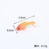 Mini modelo de pez dorado koi simulación miniatura paisaje de escena acuática decoración acuario pequeño diy accesorios de joyería de peces pequeños