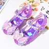 Sapatos de Cristal Brilhantes para Crianças, Sapatos de Salto Alto para Meninas, Sapatos de Princesa Kuromi da Moda para Menininhas, Sapatos de Couro para Bebês
