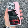 Capa para iPhone 15 Pro Carro Esportivo JDM 14/13 Branco Aurora 12 Apple 11 Xs Max Hard Plus Laser XR