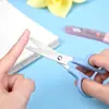 Tijeras Escolares Qixin B2766 Tijeras de Dibujos Animados Tijeras para Manualidades para Cortar Papel (Precio por 24 Piezas)