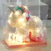 1314 Mini Flor Eterna Unicornio Espuma de Polietileno 520 Día de San Valentín Regalo de Navidad Flor de Simulación Unicornio Al por Mayor