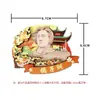 Ímãs de Geladeira de Madeira de Hunan, Lembranças Turísticas de Cidades, Adesivos Magnéticos Decorativos Criativos Personalizados, Itens de Presente, Atacado em Estoque