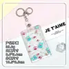 Porta-Cartão Transparente Deslizante Desenho Animado Anti-Perda Cartão de Campus Porta-Cartão de Água Cordão para Pescoço Capa Protetora para Crachá de Trabalho Lanyard Estilo Fofo
