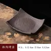 Aquecedor de Chá Cerâmico Rústico Estilo Japonês, Pequeno Fogareiro para Aquecer e Manter o Chá Quente, Aquecedor de Bule de Chá, Base Isolante