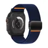 Modelo Nuevo de Fábrica Adecuado para Apple Applewatch S11/10/9/8/7 Correa de Reloj de Nailon Tejido Elástico Hebilla Magnética