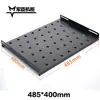 Estuche de Vuelo de Rack Abierto de 19 pulgadas Soporte para Altavoz Amplificador KTV Estante Simple para Router Módem Óptico en Casa