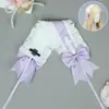 Diadema de Encaje con Lazo Hecha a Mano Estilo Japonés Pinza para el Cabello de Niña Lolita Suave Lindo Accesorio para el Cabello Bidimensional Adorno para el Cabello de Niña Linda