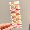 Gomas de pelo coloridas para el pulgar de niños, alta elasticidad y duraderas, suaves con el cabello, no dañan el cabello, accesorios para el cabello
