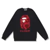Sudadera con capucha de algodón 260 para hombre, marca de tendencia transfronteriza de comercio exterior, estampado de camuflaje, manga larga para otoño e invierno, top pullover holgado de cuello redondo con estampado de letras