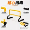 Set de entrenamiento de fútbol con equipo de vallas, soporte pequeño para vallas, valla de agilidad, montaje plegable y ajustable para jardín de infantes
