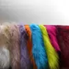 Pelo Sintético de Raposa Média Imitação de Pelo de Raposa Comprimento Médio Pelo Macio Gola de Pelo de Raposa Roupas Gola de Suéter Tecido Pelúcia