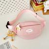 Lindo Bolso de Pecho para Mujer Estilo Ins Estilo Japonés Dulce Estudiante Bolso Cruzado Bolso de Hombro Casual Bolso de Cintura Deportivo para Exteriores Combinable