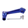 Palanca de Cambios Modificada para Motocicleta Aleación de Aluminio Plegable Palanca de Cambios Zhenglin T4 Tgr Wave Mx6 Azul