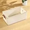 Caja de almacenamiento de ropa de pata de gallo para el hogar, caja de acabado de tela para ropa, pantalones, caja de almacenamiento plegable en capas para armario, venta al por mayor
