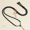Cordón Tejido a Mano para Colgante de Cuello para Hombres y Mujeres, Cordón para Colgante de Collar, Cadena para Colgante de Jade, Ámbar y Piedras Preciosas