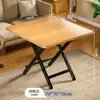 Mesa de Comedor Plegable para Uso Doméstico, Mesa Pequeña para Apartamento, Mesa Plegable Sencilla para Casa de Alquiler, Mesa Pequeña Portátil para Exteriores, Mesa Cuadrada de Comedor