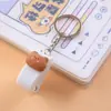 Desenhos animados bonitos não. 10 Grampeador Estudante Criativo Mini Pequeno Grampeador Portátil de Escritório Chaveiro