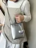 Bolsos de Moda para Mujer para 2025: Bolso de Hombro Cruzado Tipo Cubo Versátil de Gama Alta Bolso Casual para Teléfono