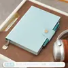 Novo Modelo 2025 Notebook Executivo de Alta Gama com Fivela, Caderno de Escritório Simples com Capa Flexível, Caderno Colorido de Alta Qualidade, Personalizável com Logo