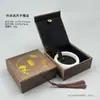 Caixa de joias com borla estilo chinês, caixa de armazenamento para pulseiras e braceletes, caixa de joias para pingentes de colar, caixa para embalagem de presente de joias, caixa de brocado