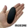 Piedra de energía volcánica spa masaje con piedras calientes salón de belleza aceite esencial piedra de masaje para la salud piedra para la espalda compresa caliente caja de calentamiento de piedras