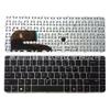 EE. UU. aplicable a HP 840 G 3 840 G 4 848 G 3 745 G 3 745 G3 teclado con marco plateado