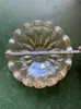 Pantalla de Lámpara de Cristal Estilo Europeo, Lámpara de Vela, Cuenco y Plato de Vidrio, Accesorios de Iluminación para Candelabros, Accesorios de Iluminación DIY para Lámparas de Pared, Piezas