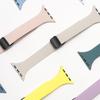Correa de applewatch Serie Completa Disponible 14mm Hebilla Plegable Magnética Correa de Reloj de Silicona Cintura Pequeña de Apple