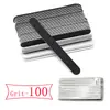 Lixa de Unha com Núcleo de Aço Inoxidável Manicure Folha de Lixa Substituível Tira de Lixa Descartável Tira de Polimento para Manicure Lixa Modeladora