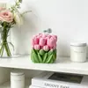 Bestseller transfronteiriço: Velas aromáticas em formato de tulipa estilo Ins, decorações para quarto, presentes para o Dia das Mães, lembrancinhas, enfeites de vela