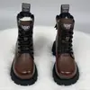 Botas de Algodón Grandes Forradas de Felpa Espesa 2025 Otoño e Invierno Nuevas Botas de Nieve Calientes Botas de Suela Gruesa Antideslizantes con Tacón Grueso para Mujer