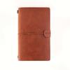 Caderno A6 Estilo Europeu Literário Exquisito Retrô para Negócios Diário de Viagem com Cordão de Amarrar Papel Kraft Japonês Coreano Personalizado
