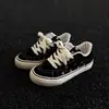 Tênis de skate estilo retro americano para casal, tênis de lona feminino, sapatos baixos versáteis para estudantes, sapatos da moda unissex