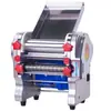 Prensa Elétrica de Massa de Aço Inoxidável Doméstica Multifuncional Pequena Máquina de Macarrão Comercial para Abrir Massa, Massas de Pastel e Massas de Wonton