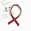 Estilo Japonés JK Corbata de Lazo Roja para Mujer Estilo Universitario Ropa con Lazo Accesorios Marinetwear Decoración de Camisa Flor en el Cuello de Mujer Moda