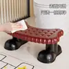 Taburete doméstico engrosado para inodoro, una herramienta útil para usar inodoros de tipo sentadilla, reposapiés de baño, escalón para inodoro, diseño creativo