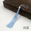 Ponta com Franja e Contas de Simulação Acessórios Artesanais DIY Material Ponta Pendurada Franja para Roupas Estilo Chinês