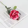 Rosa de flanela artificial Dia dos Namorados decoração de casa e casamento flor artificial rosa parede cascata flor artificial