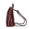 Mochila Feminina 2024 Novo Estilo Coreano Moda Padrão Crocodilo Mini Mochila Tendência de Rua Casual Bolsa de Viagem Tendência