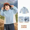 Chamarra de polar Kaka Panda para niños, ropa de invierno para niños, suéter de polar para niñas, ropa de otoño/invierno para bebés y niños pequeños, estilo moderno