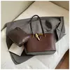 Bolsas Tejidas Transfronterizas para Mujer 2026 Nuevo Estilo Coreano de Moda Bolso Tote Simple de Gran Capacidad Bolso de Hombro para Viajar Bolso de Axila