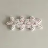 Nuevos Accesorios de Estrella de Mar de Dibujos Animados de Tres Piezas para Pinzas de Pelo DIY, Adornos para el Cabello, Decoraciones para Fundas de Teléfono y Accesorios de Material Hechos a Mano