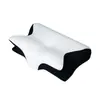 Almohada cervical de espuma viscoelástica de rebote lento de 5 segundos, con diseño biónico zonificado para soporte cervical, adecuada para adultos y diversas posiciones al dormir, disponible ahora