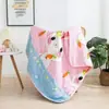 Edredom Infantil de Verão Fresco de Algodão Lavado Jardim de Infância Edredom para Ar Condicionado Soneca de Bebê Solteiro Desenho Animado Fino Verão Lavável à Máquina