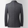 Traje de Lana Jacquard Nuevo Otoño e Invierno Laishbert Traje para Hombres Jóvenes y de Edad Media Estilo Coreano Traje Casual Entallado para Hombres