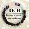Pulseiras de Pedra Natural Xiyin Amazon Mais Vendidas Transfronteiriças: Pulseiras de Amazonita, Lápis Lazúli, Cristal Rosa, Ametista Atacado