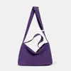 Bolsa de Trabajo 2025 Nuevo Modelo Bolsa Cruzada de Tela Oxford para Mujer Versátil Ins Deportiva Gran Capacidad Bolso de Hombro Bolso de Tela de Moda