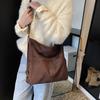 Bolso de Mano Textura Mate para Mujer 2025 Otoño e Invierno Nuevo Retro Versátil Ropa de Trabajo Mochila de Hombro Único Gran Capacidad