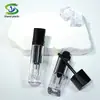 Tubo Simple Cuadrado de Plástico Shanyi para Brillo de Labios como Tubo Transparente de Pared Gruesa para Brillo de Labios Tubo Vacío Material de Empaque Cosmético